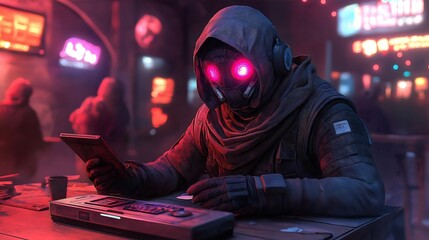 crypto currency, cyberpunk, trading, investing