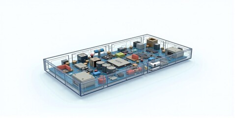 A fully transparent smart phone that unveils its inner electronic landscape, transforming technology into a mesmerizing visual experience