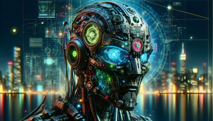 Cibern&eacute;tica Luminosa: Retratos del Futuro