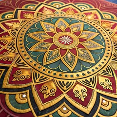 Naklejka premium style painting on the wall