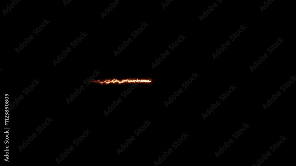 Poster glowing neon color line background animation, glowing horizontal neon lines streaming across on the 