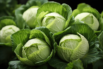 Fototapeta premium white cabbage background,. 