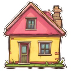 Obraz premium illustration of a house