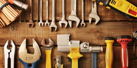 Professional Handyman Business Card Examples. Creative Entrepreneurial Design Concept