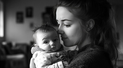 First Mother-Newborn Encounter, Emotional Tears and Love Captured