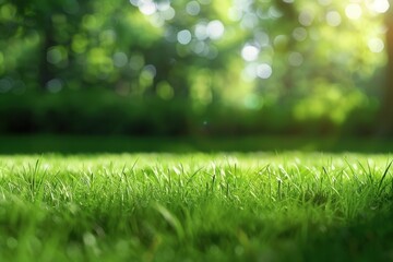 Naklejka premium Fresh Cut Lawns. Professional lawn care services concept