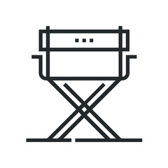 Chair icon symbol vector image illustration
