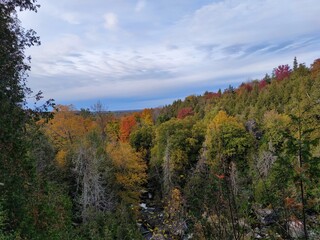Fototapeta premium autumn in the mountains