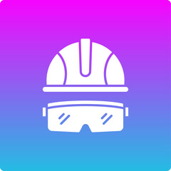 Fototapeta premium Safety Glasses Icon