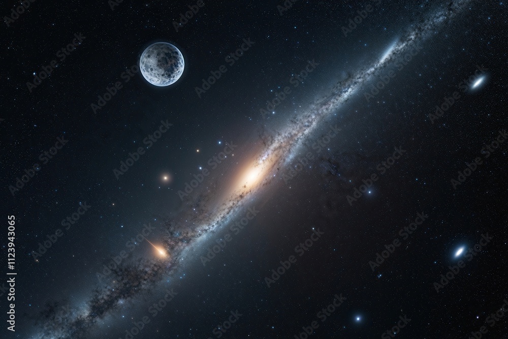 Poster meteoroids gliding through space a comprehensive guide to celestial objects
