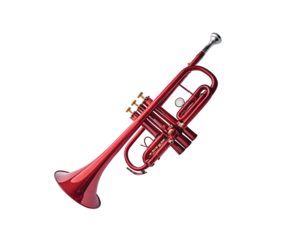 Red Trumpet Flower: A vibrant red trumpet-shaped flower in full bloom, showcasing its tubular petals and natural charm.