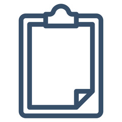 Clipboard Icon Element For Design