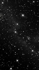 Fototapeta premium Celestial Night. Abstract starry night sky concept