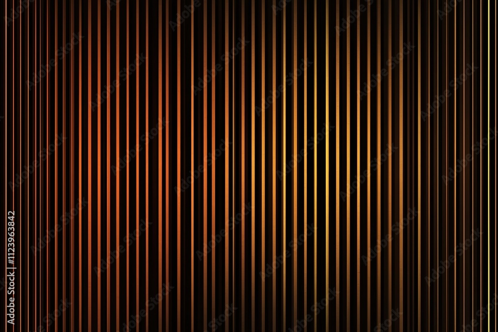 Poster abstract striped pattern with gradient colors creating a warm and vibrant backdrop