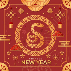 Lunar new year Chinese New Year 2025 Year of the Snake celebration template 1Lunar new year Chinese New Year 2025 Year of the Snake celebration template