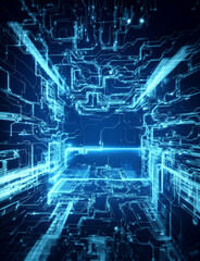 technology circuit board background