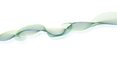 Abstract wave digital element for certificate design. Curved wavy lines design