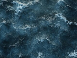Obraz premium Ocean Waves Crashing: Dramatic Sea Texture, Deep Blue Water, Nature's Power, Serenity