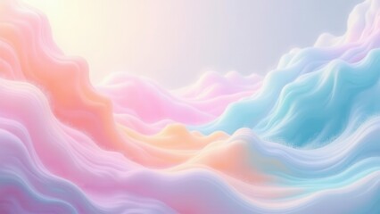 Obraz premium Glowing pearly textures. Luxurious pearl gradients seamlessly blend with luminous pastel shades, creating an exquisite and smooth texture reminiscent of opalescent treasures, 4K UHD, noise-free.