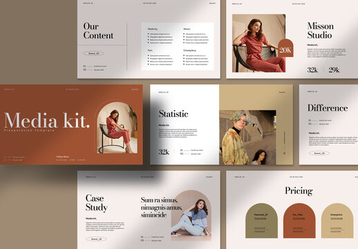 Mediakit Presentation Template