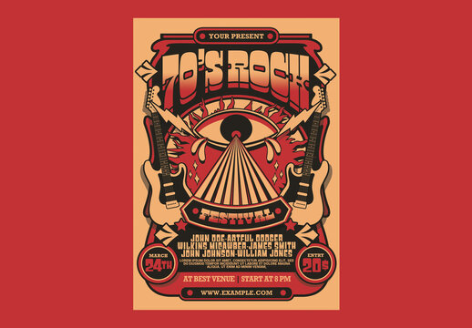 Retro 70's Rock Music Festival