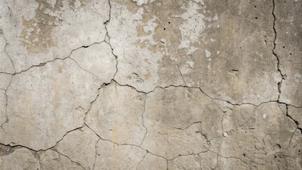 Obraz premium A Detailed Texture of a Weathered, Cracked Wall Surface with Aged Appearance