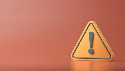 Warning concepts about health and cellular degeneration: Warning sign, healthcare alert concept.