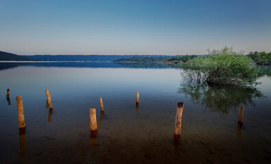 Lac de Ste Croix au petit matin, Var, France