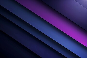 Obraz premium Abstract Diagonal Stripes of Purple and Blue Hues