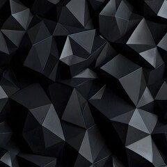 Obraz premium Abstract Geometric Triangle Pattern Vector Design with Mosaic Texture for Modern Art Wallpaper