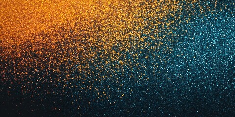 Yellow and Blue Background Close Up