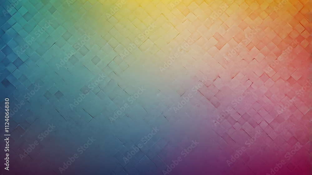 Poster abstract colorful geometric pattern background