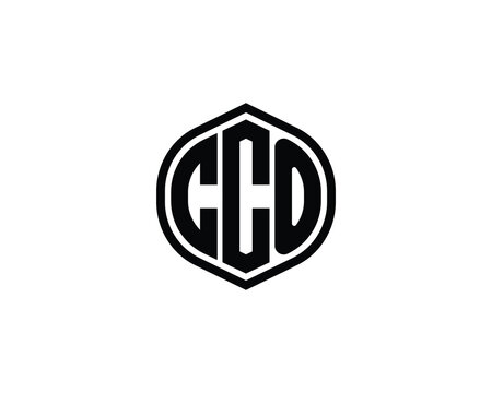 CCO logo design vector template. CCO
