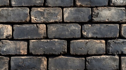 Obraz premium Dark Brick Wall Texture Background Image