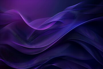Obraz premium Abstract Purple And Blue Wave Design