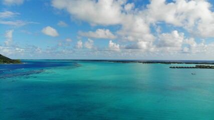 Fototapeta premium Bora Bora, French Polynesia, the Crown of Islands
