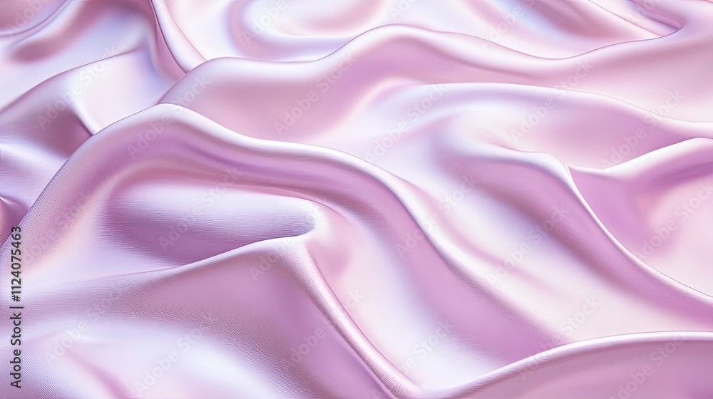 Aufkleber smooth and shiny pink fabric texture for background use