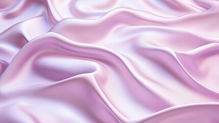 Obraz premium Smooth and Shiny Pink Fabric Texture for Background Use