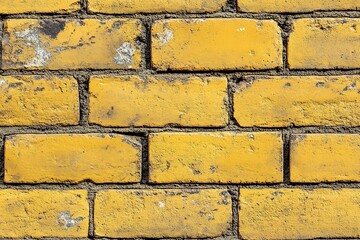 yellow brick wall texture