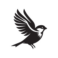 silhouette of a bird