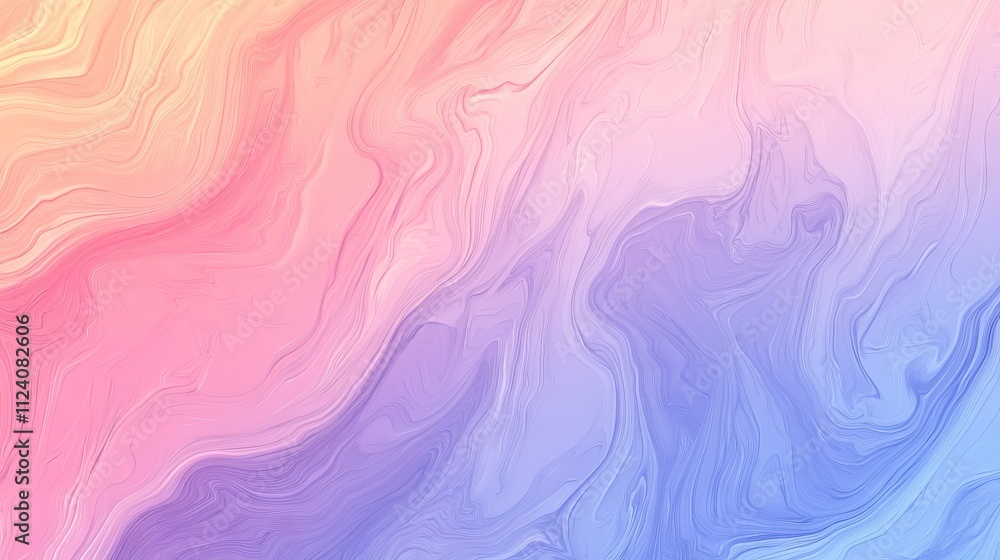 Aufkleber trendy grainy gradient background with soft pastel color transitions and open space for text, a vers