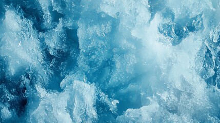 Intricate icy surface background featuring frosty crystalline patterns and subtle shimmering textures
