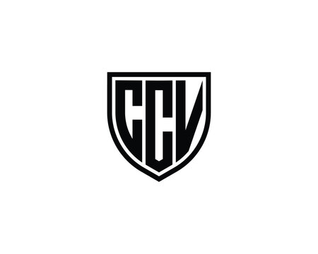 CCV logo design vector template. CCV