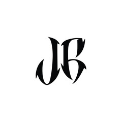 JG monogram logo design letter text name symbol monochrome logotype alphabet character simple logo