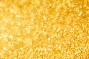 golden background for Christmas card