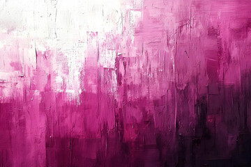 Abstract Pink & White Impasto Painting Texture