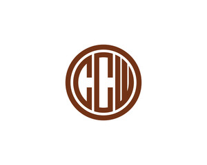 CCW logo design vector template. CCW © xcoolee