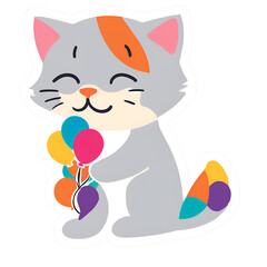Fototapeta premium Cats and Friends
