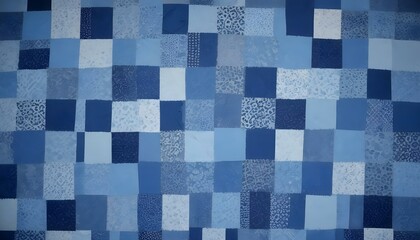 Clear Plain Shiny Warm Soft Vintage Bokeh Cloudy Wave Like Geometric Blue Background or Texture