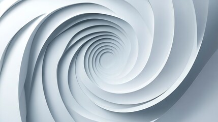 Fototapeta premium Intricate abstract paper circle design featuring shimmering silver background texture for creative digital art and modern graphic projects